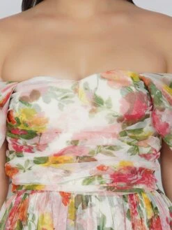 Sydney Tulle Maxi Dress In Bright Floral -Tulle Clothing 10 5 661109e5 43b7 4c83 9571 f44ef0594e1f