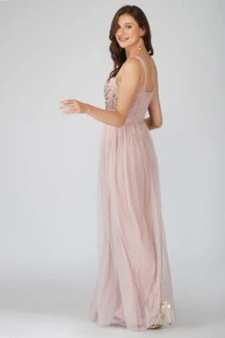 Riva Embellished Corset Maxi Dress In Pink -Tulle Clothing 16 1 a7c328f2 92e7 431e 9eb1 876cec64880a