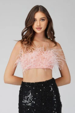 Xara Pink Feather Top 10 Xara Pink Feather Top -Tulle Clothing 1 19 Copy d5aefc3e efca 431e 905c 5c5c81267ce3