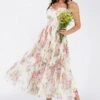 Dane Floral Tulle Corset Midi Dress -Tulle Clothing 1 1 f8fc3c9a 6607 4e06 98e1 3328ad07098e
