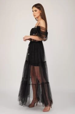 Lottie Butterfly Dress In Black 9 Lottie Butterfly Dress In Black -Tulle Clothing 1 29 Copy 1671c626 b140 4e14 8ba2 a81fe0ddac64