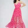 Poppy Sheer Heart Dress In Bright Pink -Tulle Clothing 1 3 Copy f23f7f79 50dd 460e 87d5 29f3729f7baf