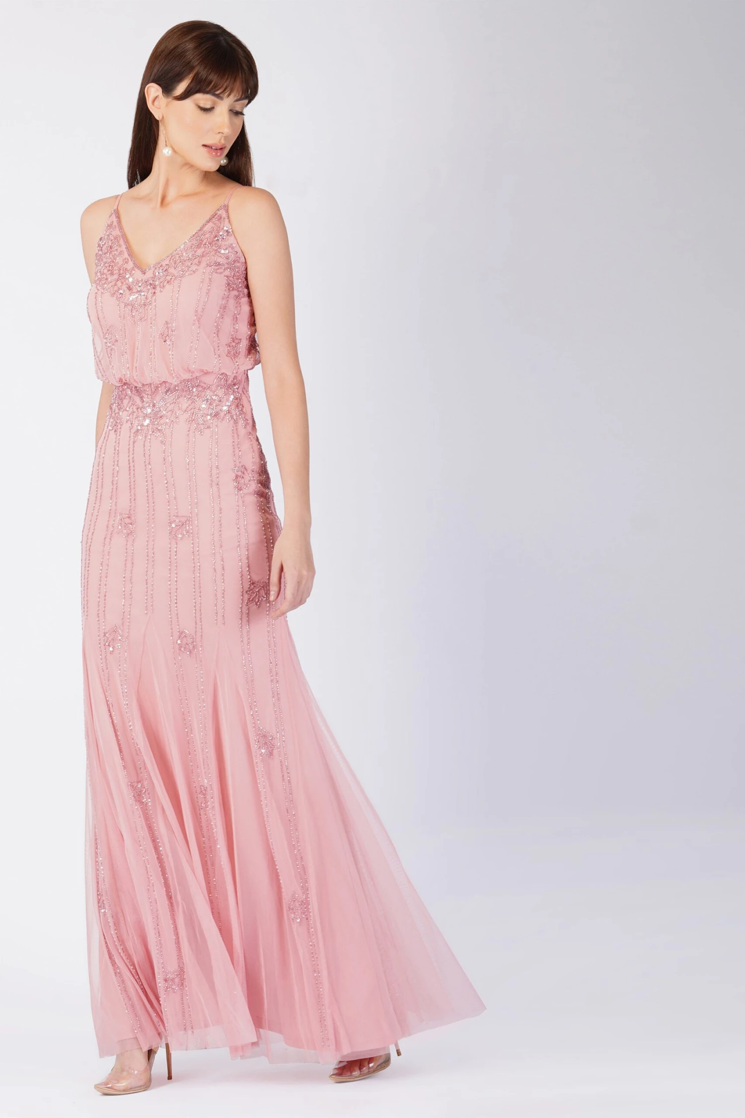 Keeva Dusty Pink Bridesmaid Dress 3 Keeva Dusty Pink Bridesmaid Dress