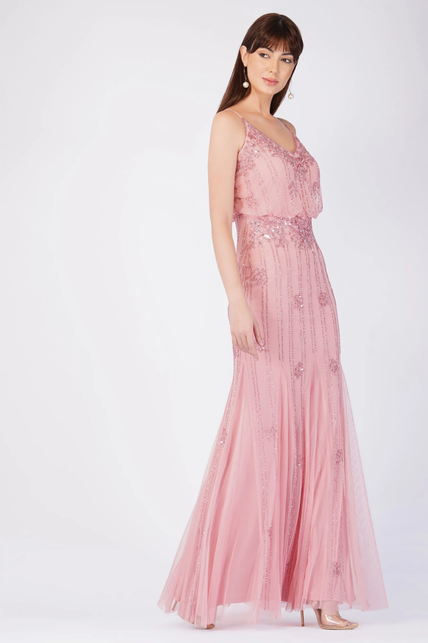 Keeva Dusty Pink Bridesmaid Dress 6 Keeva Dusty Pink Bridesmaid Dress - Image 4