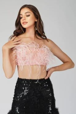 Xara Pink Feather Top 12 Xara Pink Feather Top -Tulle Clothing 1 6 Copy 5d343d72 eaf3 439f b850 5ab12ca3b7f0