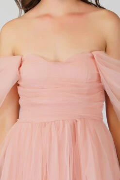 Sydney Light Pink Tulle Mini Dress -Tulle Clothing 22 5