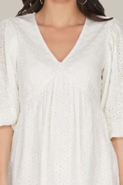 Kora White Cotton Mini Dress -Tulle Clothing 22 b2f0353d e88b 4b62 9e44 a2a0d0372b2b