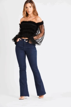 Rolf Black Mesh Top -Tulle Clothing 2 d3cc83cc 4c8b 4aba 9aa1 cdffd974c67d