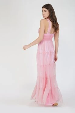 Dreamy Pink Crisscross Front Maxi Dress 9 Dreamy Pink Crisscross Front Maxi Dress -Tulle Clothing 3 5 f7e197fc cff9 40b2 aadc 934612d404d6