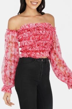 Rolf Top In Red Print -Tulle Clothing 3 6c38843e 604e 4727 932d 0726c9a7dec7