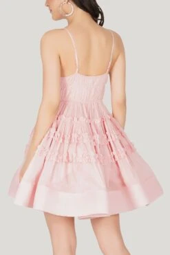 Bethan Cotton Mini In Pink -Tulle Clothing 49