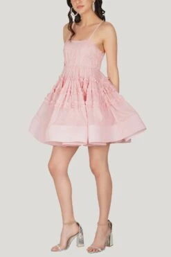 Bethan Cotton Mini In Pink -Tulle Clothing 50