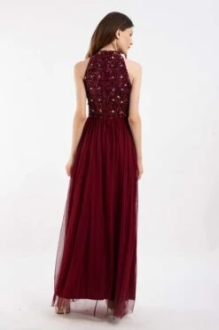 Gui Burgundy Bridesmaid Dress -Tulle Clothing 5 15 Copy