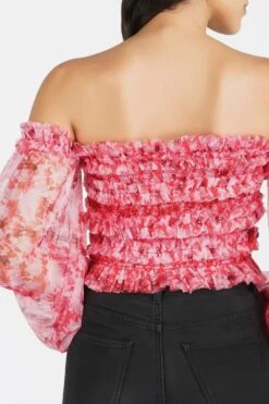 Rolf Top In Red Print -Tulle Clothing 5 649f2514 c19e 468a 8d78 4b3b0cb71a05