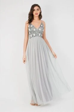 Avon Bridesmaid Maxi In Grey