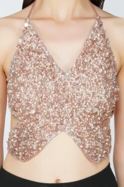 Butterfly Top In Mink -Tulle Clothing Butterflytop 24