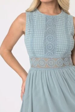 Cherelle Skater In Light Teal -Tulle Clothing Cherelle 1