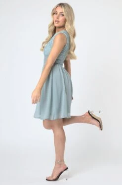 Cherelle Skater In Light Teal -Tulle Clothing Cherelle 8