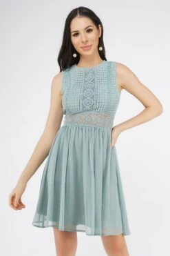 Cherelle Skater In Light Teal -Tulle Clothing CherelleSkater 2
