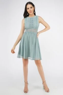 Cherelle Skater In Light Teal -Tulle Clothing CherelleSkater 3