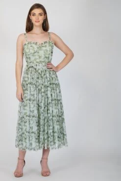 Dane Green Corset Midi Dress -Tulle Clothing DaneGreen 1