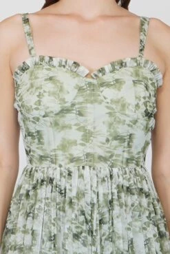 Dane Green Corset Midi Dress -Tulle Clothing Dane 14