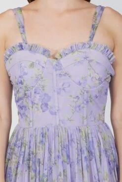 Dane Purple Corset Midi Dress 7 Dane Purple Corset Midi Dress -Tulle Clothing Dane 6