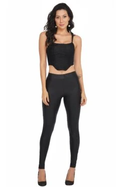 Devon Black Lace Corset Top -Tulle Clothing DevonTop 3