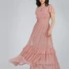 Diva Mink Tulle Bridesmaid Dress -Tulle Clothing DivaDressPInk 2
