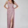 Greyson Pink Sequin Maxi Dress -Tulle Clothing Greyson 6 01882546 c250 4ce0 9ca4 1a087cea02f2