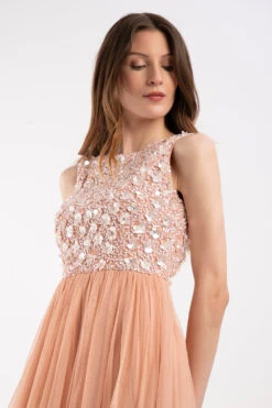 Hazel Blush Pink Bridesmaid Dress -Tulle Clothing HAZELMIDXI 3