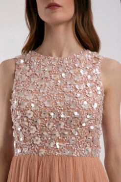 Hazel Blush Pink Bridesmaid Dress -Tulle Clothing HAZELMIDXI 5