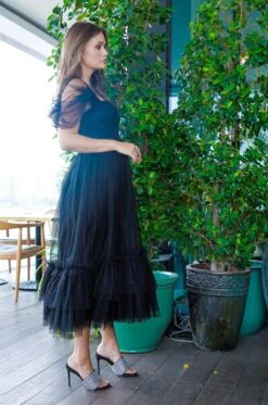 Jayne Black Tulle Midi Dress -Tulle Clothing JayneBlack 3
