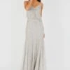 Keeva Light Grey Bridesmaid Dress 1 Keeva Light Grey Bridesmaid Dress -Tulle Clothing KeevaLightGrey Copy