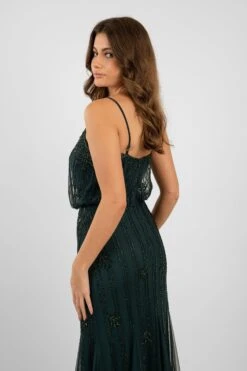 Keeva Green Bridesmaid Dress -Tulle Clothing KeevaMaxiGreen 4