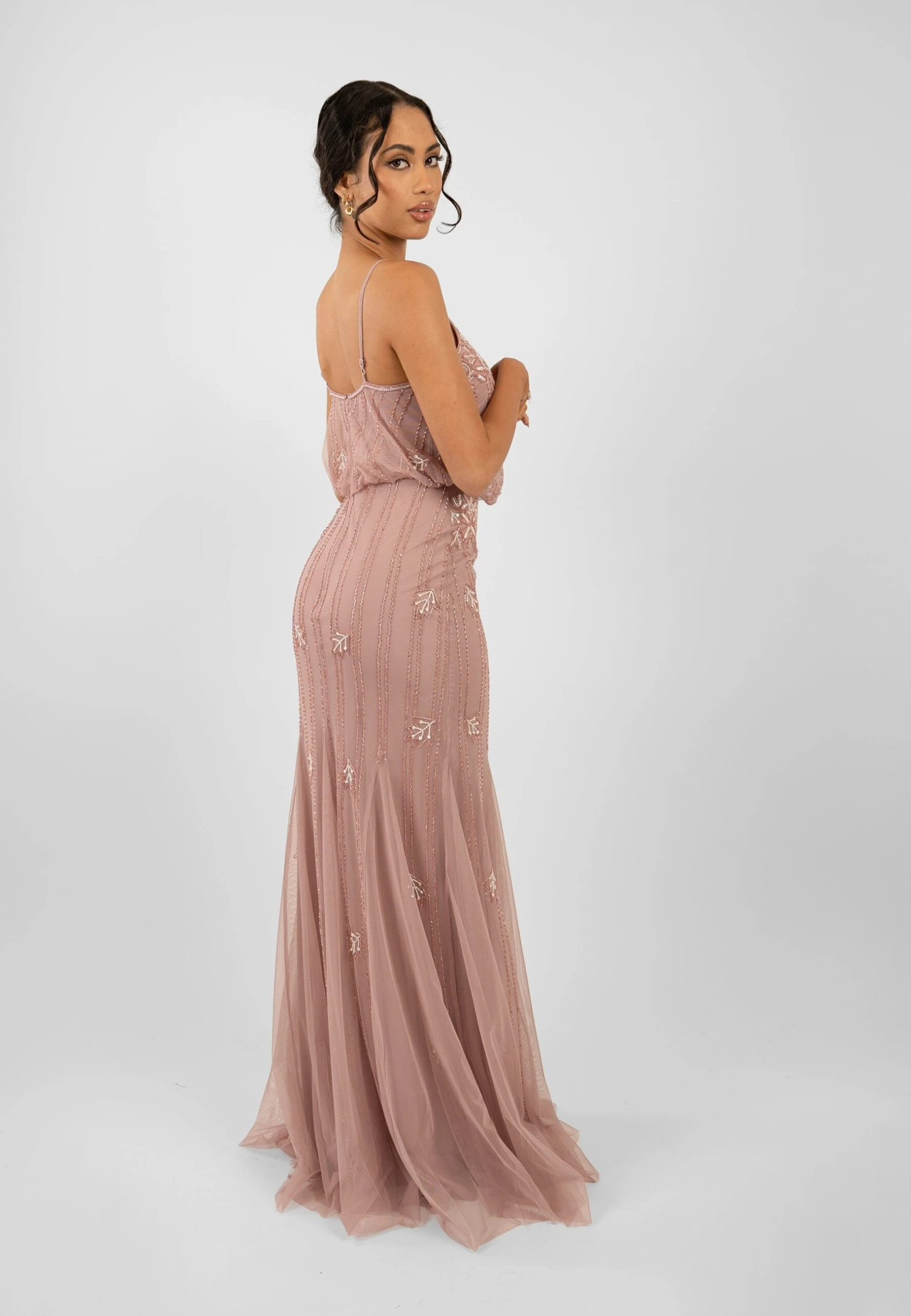 Keeva Mauve Bridesmaid Dress 5 Keeva Mauve Bridesmaid Dress - Image 3
