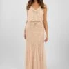 Keeva Nude Blush Bridesmaid Dress 1 Keeva Nude Blush Bridesmaid Dress -Tulle Clothing KeevaMaxiNude 1 EDIT