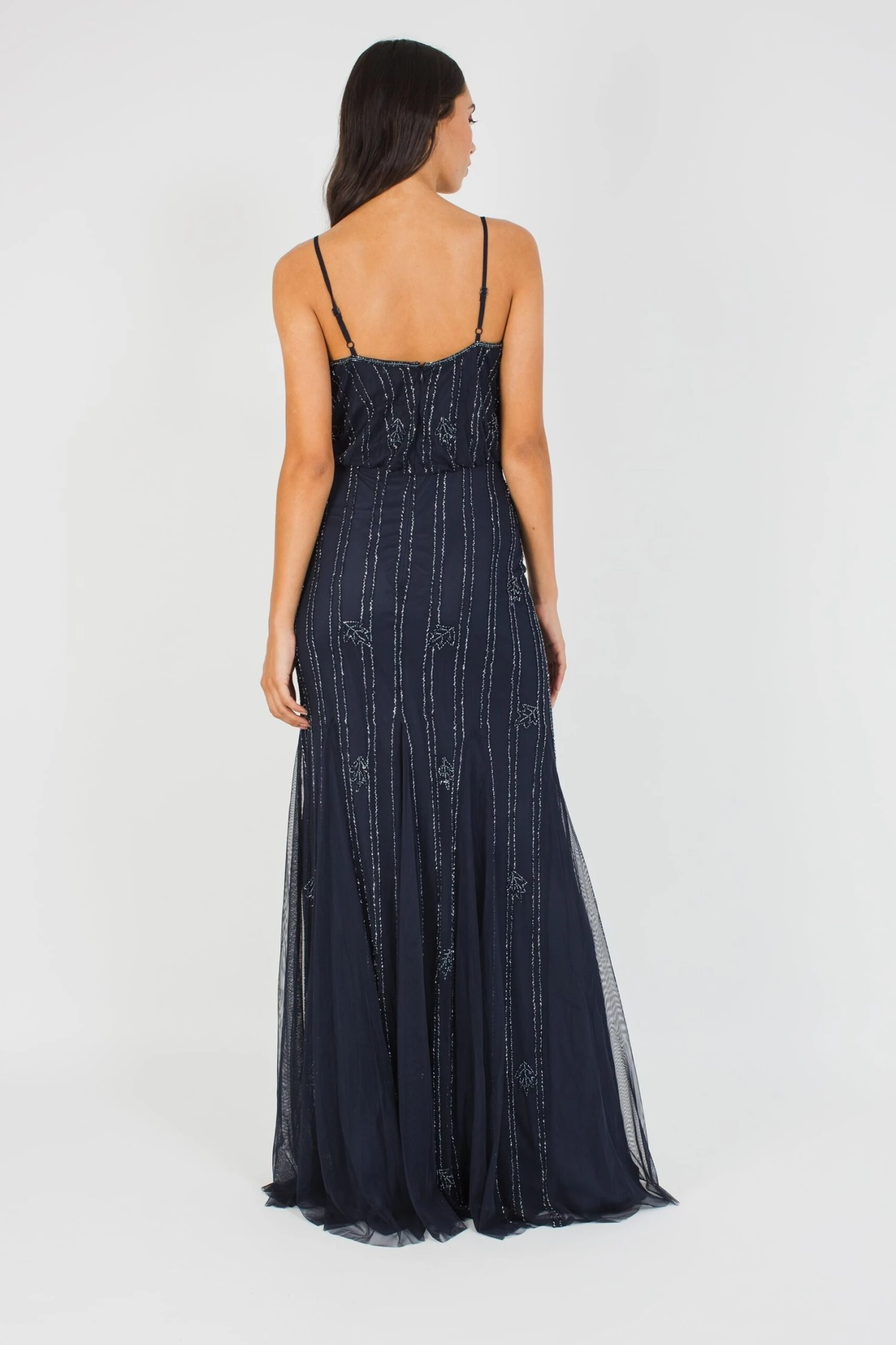 Keeva Navy Bridesmaid Maxi Dress 5 Keeva Navy Bridesmaid Maxi Dress - Image 3