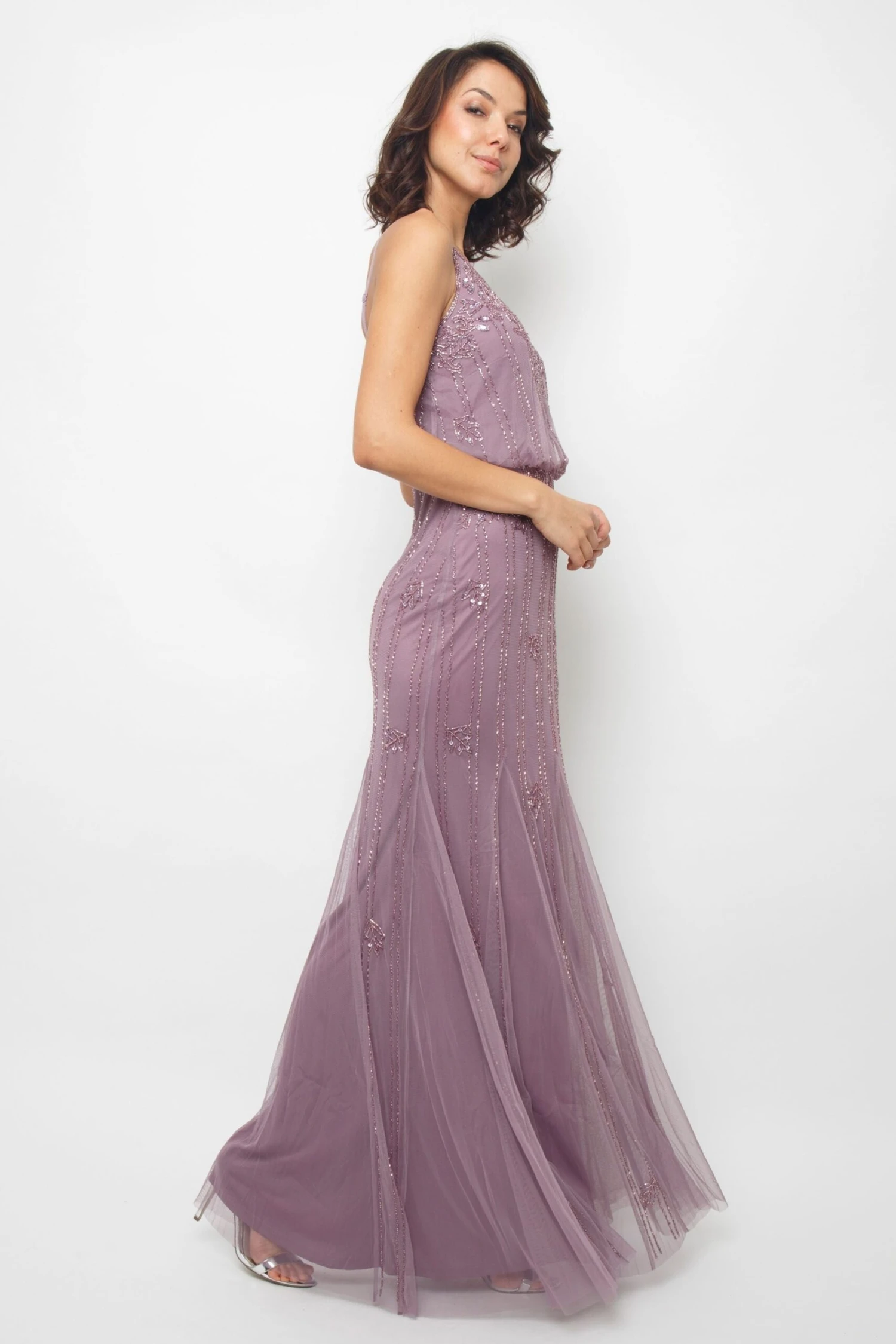 Keeva Purple Bridesmaid Dress 4 Keeva Purple Bridesmaid Dress - Image 2