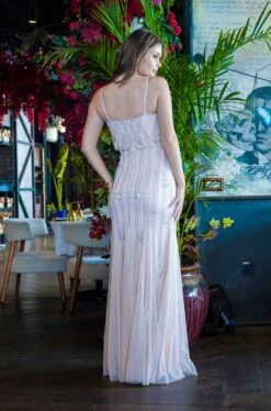 Keeva Nude Blush Bridesmaid Dress -Tulle Clothing KeevaNude 1