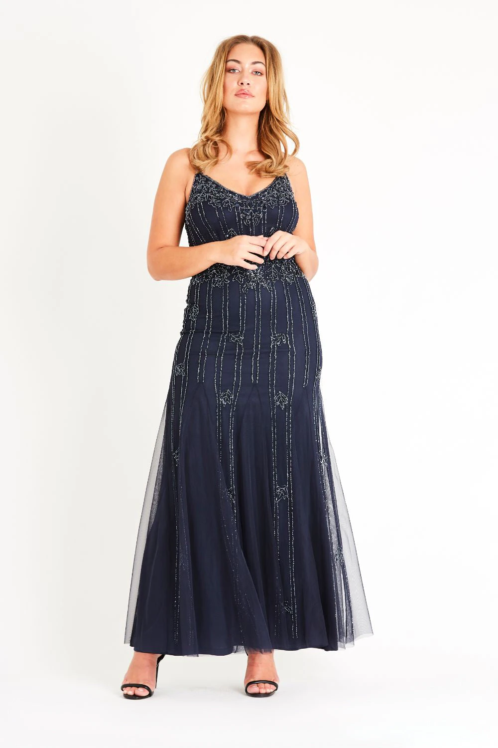 Keeva Navy Bridesmaid Maxi Dress 6 Keeva Navy Bridesmaid Maxi Dress - Image 4