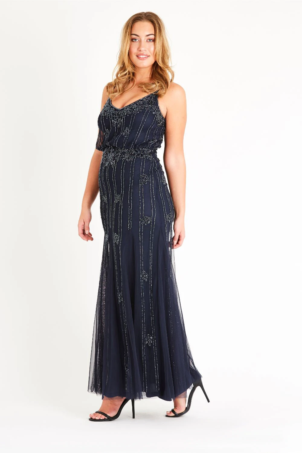Keeva Navy Bridesmaid Maxi Dress 8 Keeva Navy Bridesmaid Maxi Dress - Image 6