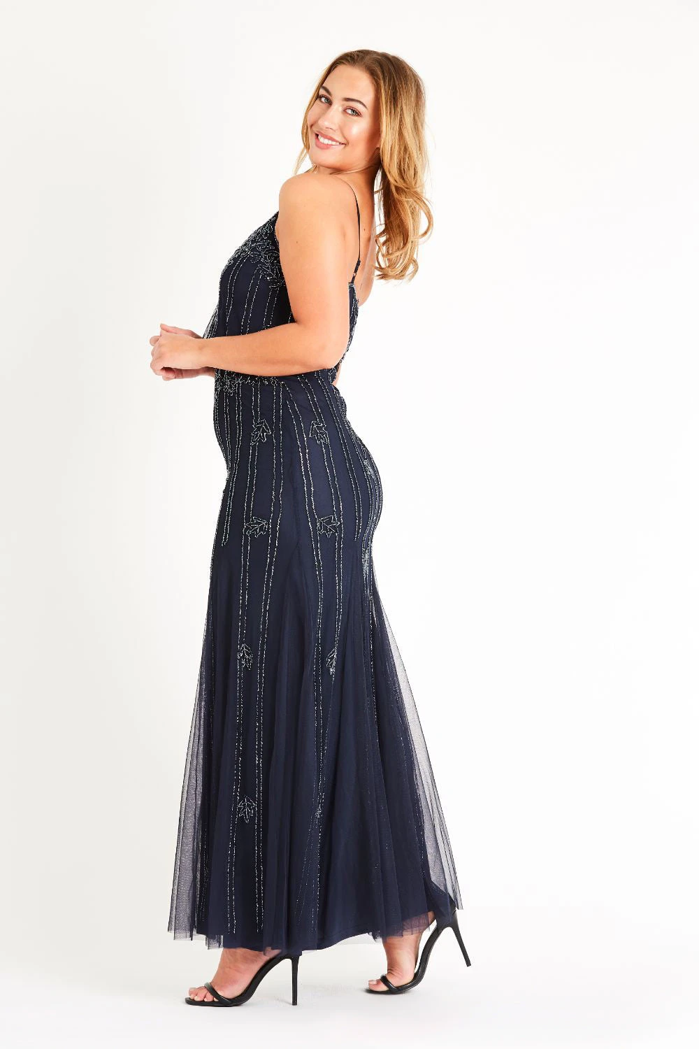 Keeva Navy Bridesmaid Maxi Dress 10 Keeva Navy Bridesmaid Maxi Dress - Image 8