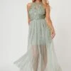 Lulu Sage Bridesmaid Dress 1 Lulu Sage Bridesmaid Dress -Tulle Clothing LaceandBeads1049