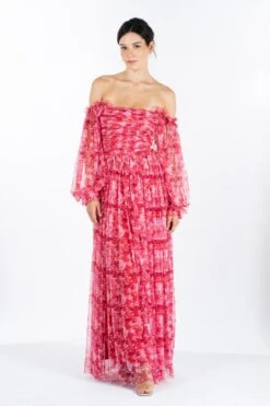 Lana Red Printed Tulle Dress -Tulle Clothing LanaRedLaceandbeads ee814960 32cb 4f04 bf02 c854ff45c3af