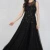 Lilith Floral Embellished Maxi Dress In Black -Tulle Clothing LilithBlack 3 edited