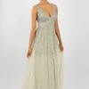 Lorelai Sage Green Embellished Maxi Dress -Tulle Clothing LorelaiSage 5 edited