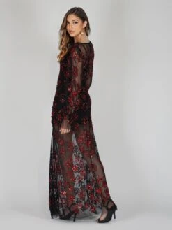 Nerissa Rose Embellished Maxi Dress -Tulle Clothing NerissaMaxi 2 Copy