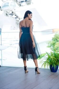 Nyra Tulle Skirt In Black -Tulle Clothing NyraBlack 1