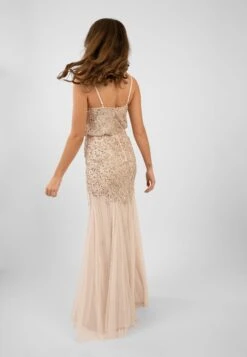 Ophelia Blush Pink Occasion Dress -Tulle Clothing OpheliaMaxi 6